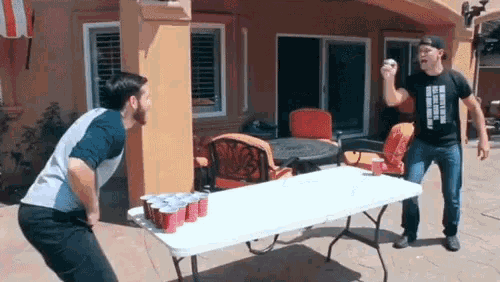 Beer pong